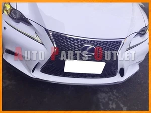 Carbon Fiber Front Lip For 14-15 LEXUS IS250 IS300h IS350 with F-Sport Bumper - Picture 1 of 3
