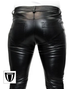 Bockle® Faux Leather Sexy Kunstlederhose Skinny Lederjeans Lederhose BOCKLEDER - Bild 1 von 2