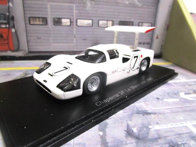 CHAPARRAL 2F 2 FLe Mans 24h 1967 #7 Hill Spence S9444 Spark 1:43 - Bild 1 von 4