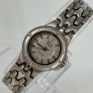 Bijoux Terner Women's Watch 22mm Slim Silver Tone Gray Dial NEW BATTERY RUNS! - Picture 1 of 10