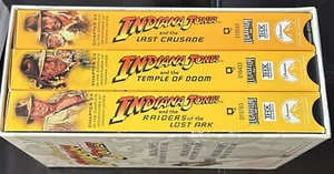 Indiana Jones And The Last Crusade VHS (3 set) - Picture 1 of 3