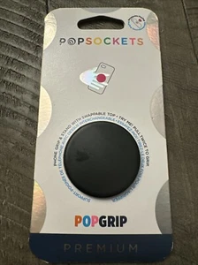 PopSockets PopGrip with Swappable Top for Phones & Tablets - Black (800857) - Photo 1 sur 2