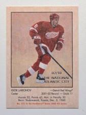 2002-03 Parkhurst Retro Atlantic City National #121 Igor Larionov 02/10