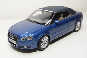 B40 1:18 NOREV AUDI A4 CABRIOLET MET. AZUL COMO NUEVO. - Imagen 1 de 13