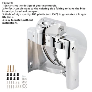 7" Round Headlight Nacelle Cover For Touring Road King FLHR 2014-2023 T3 - Picture 1 of 12