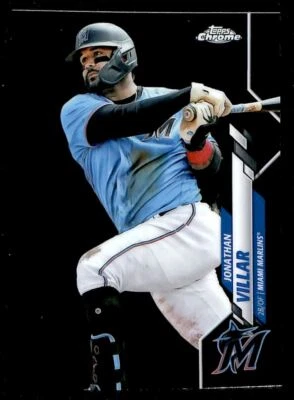 2020 Topps Chrome Update Jonathan Villar Miami Marlins #U-13 - Image 1 of 2