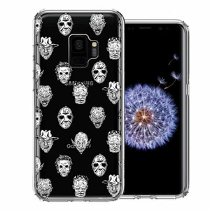 For Samsung Galaxy S9 Halloween Horror Villains Double Layer Phone Case Cover - Picture 1 of 1