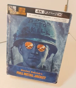 Full Metal Jacket Steelbook (4K/Blu-ray)-NEW (Sealed)-Box Shipping with Tracking - Picture 1 of 7