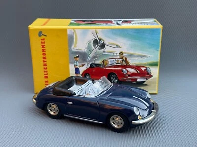 Die Blechtrommel Porsche 356 Carrera 2 Tinmen Retrotoys Model Car - Image 1 of 4