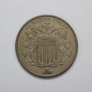 Níquel escudo 1868 - Imagen 1 de 3
