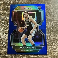 2021-22 CHRONICLES PRIZM UPDATE ROOKIE BLUE JOCK LANDALE RC /99 Spurs