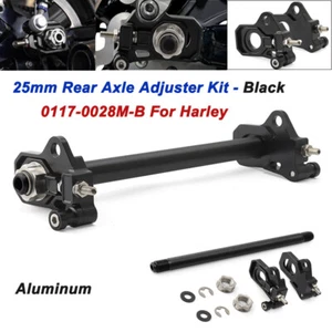 Rear Axle Adjuster Kit 0117-0028M-B For Harley Touring Electra Road Street Glide - Picture 1 of 16