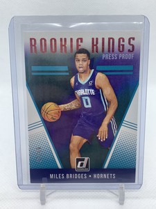 2018-19 Panini Donruss Rookie Kings Miles Bridges Press Proof Red /99