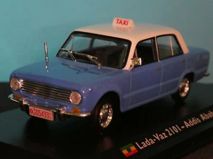 Lada -Vaz 2101 Addis-Abeba Taxi Blu/Bianco LHD Nero Assetto di Centauri Milano - Foto 1 di 7