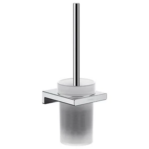 hansgrohe AddStoris Wall Mounted Toilet Brush Holder Chrome Modern - 41752000 - Picture 1 of 7