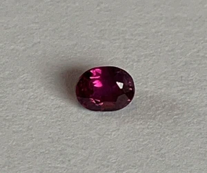 Andy's Gem Garage Sale - 4.5x3.5x2mm Ruby Oval .34ct - Natural COLOR LOVELY! - Picture 1 of 5