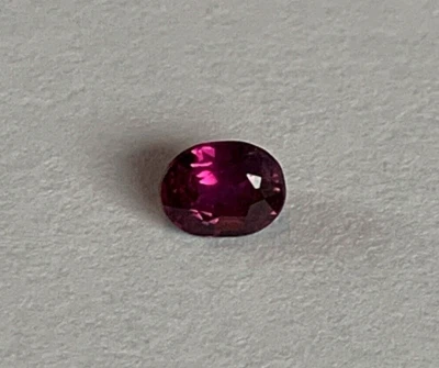 Andy's Gem Garage Sale - 4.5x3.5x2mm Ruby Oval .34ct - Natural COLOR   LOVELY! - Image 1 of 4