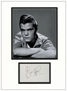 Brian Hyland Autograph Signed Display - Sealed With A Kiss Collector Approved - Picture 1 of 2