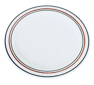 Homer Laughlin Seville Orange Green Band Restaurant Bread & Butter Plate(s) VGC - Picture 1 of 7