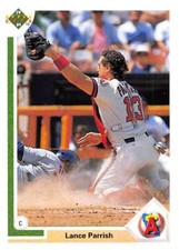 1991 Upper Deck Baseball #552 Lance Parrish  California Angels 