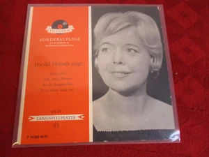 EP 7" 45rpm FRIEDEL HENSCH UND DIE CYPRYS Mein Ideal / Ach, mein Hannes / 1962 - Picture 1 of 1