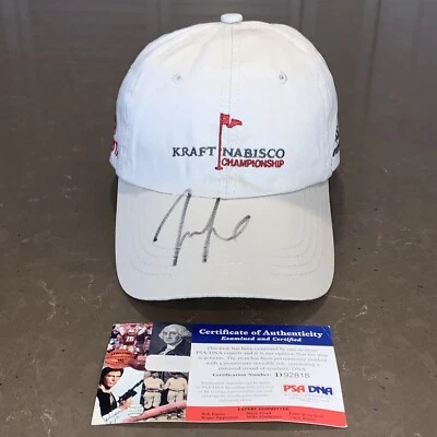 Gorra de golf Michelle Wie autografiada nueva sin etiquetas 35th Kraft Nabisco Championship sombrero certificado de autenticidad Foto 1 de 4