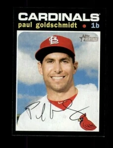 2020 Topps Heritage #467 Paul Goldschmidt SP (ref 104020) - Picture 1 of 1