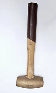 EURIKA MESSINGHAMMER 3 PFUND MIT HOLZGRIFF - Bild 1 von 4