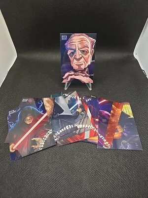 2024 Topps Star Wars Galaxy Art of the Sith Complete Insert Set 1-10 MAUL VADER - Image 1 of 4