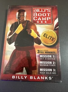 BILLY'S BOOTCAMP-ELITE-MISSION 1, 2, 3- DVD- NEW/SEALED - Picture 1 of 2