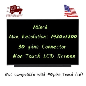 For Lenovo ThinkBook 16 G6 ABP 21KK Series 16" WUXGA FHD+ LED LCD Screen Display - Picture 1 of 5