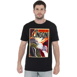 Star Trek Discovery Remain Klingson Poster T-Shirt S-2XL, Black - Picture 1 of 5