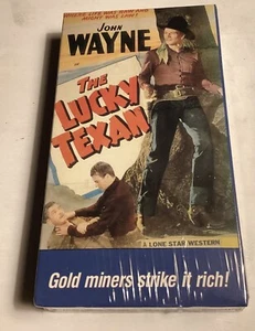 NEW The Lucky Texan John Wayne VHS 1934 Black & white Western Movie cowboy LOOK! - Bild 1 von 2