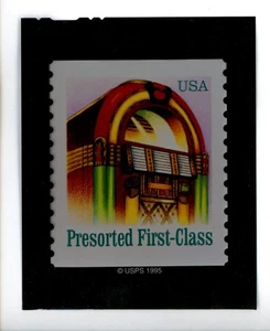 US Stamp FDC COLOR Publicity Photo Essay #2912 No Denomination Juke Box 1995 - Picture 1 of 1