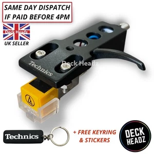 Technics Headshell Genuine Audio Technica AT-91 Cartridge & Stylus + FREE GIFTS - Picture 1 of 6