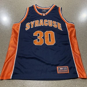 Herren Large Syracuse Colosseum Athletic bestickt Sport Basketball Trikot #30 - Bild 1 von 7