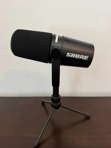 Shure MV7+ Podcast Microphone Enhanced Auto Level Audio Streaming Recording Open - Picture 1 of 5
