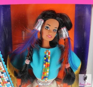 1993 Special 2nd Edition: "Native American" Barbie Doll from the Dolls of the... - Picture 1 of 5