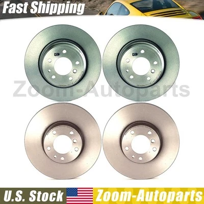 Brembo OE Front Rear Brake Rotors for 1995 1996 1997 1998 1999-2001 BMW 740i - Image 1 of 4