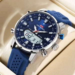 Kat-Wach Orologi Uomo Quarzo Originali Impermeabili Alta Qualità Automatico - Foto 1 di 10