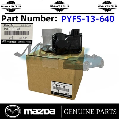 Motor Mazda CX-5 CX-30 CX-50 genuíno 2018-2025 corpo do acelerador 2.5L PYFS-13-640 - Imagem 1 de 4