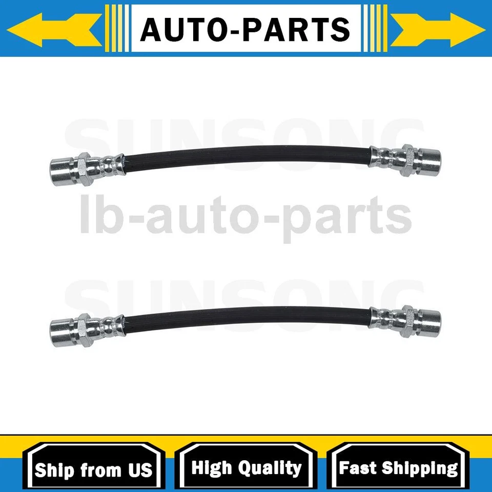 2x Manguera de freno trasera para Saturn LS1 2000 2,2 L 2000 Saturn LS2 3,0 L Foto 1 de 4