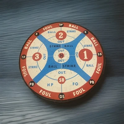 Tablero de dardos tradicional reversible Sportcraft hecho en Inglaterra por Scotts raro Foto 1 de 4