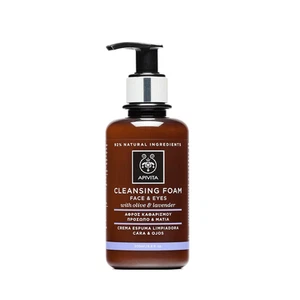 APIVITA Cleansing Foam Face & Eyes with Olive & Lavender 200ml - Picture 1 of 1