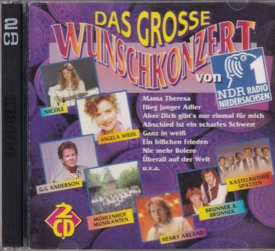 Das grosse Wunschkonzert  -  Doppel-CD-881- nahezu neuwertig - Bild 1 von 2