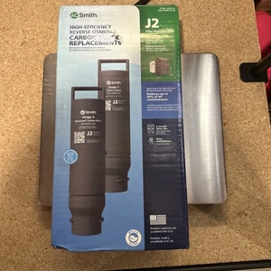 AO Smith Reverse Osmosis Filter Carbon Cartridges. J2.  2 Filters. AOS-HERO-S1S3 - Picture 1 of 9