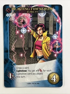JUBILEE BLASTING FIREWORKS Upper Deck Marvel Legendary - Bild 1 von 2