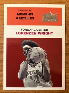 Memphis Grizzlies: 2001-02 Fleer Platinum #123 Lorenzen Wright Anniversary #/201 - Bild 1 von 1