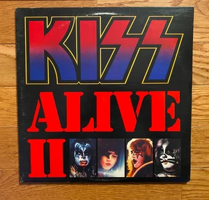 Kiss - Alive II 2-LP Casablanca NBLP 7076-2 1977 Pressing VG+ - Picture 1 of 7