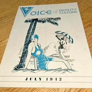 1942 BETA BETA LAMBDA The Voice of Beauty Culture NATIONAL Convention - Picture 1 of 14
